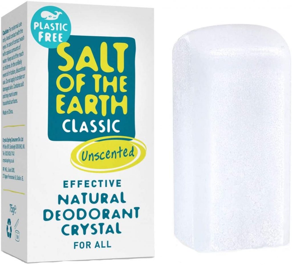 Natural crystal deodorant